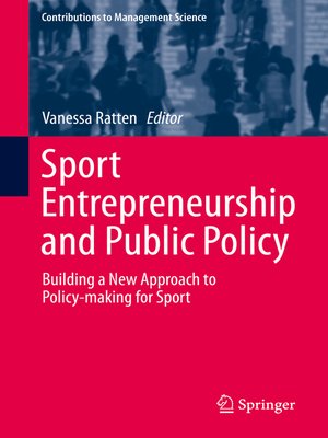 cover image of Sport Entrepreneurship and Public Policy